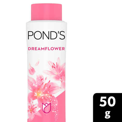 Pond's Fragrant Talcum Powder Pink Lily 50g